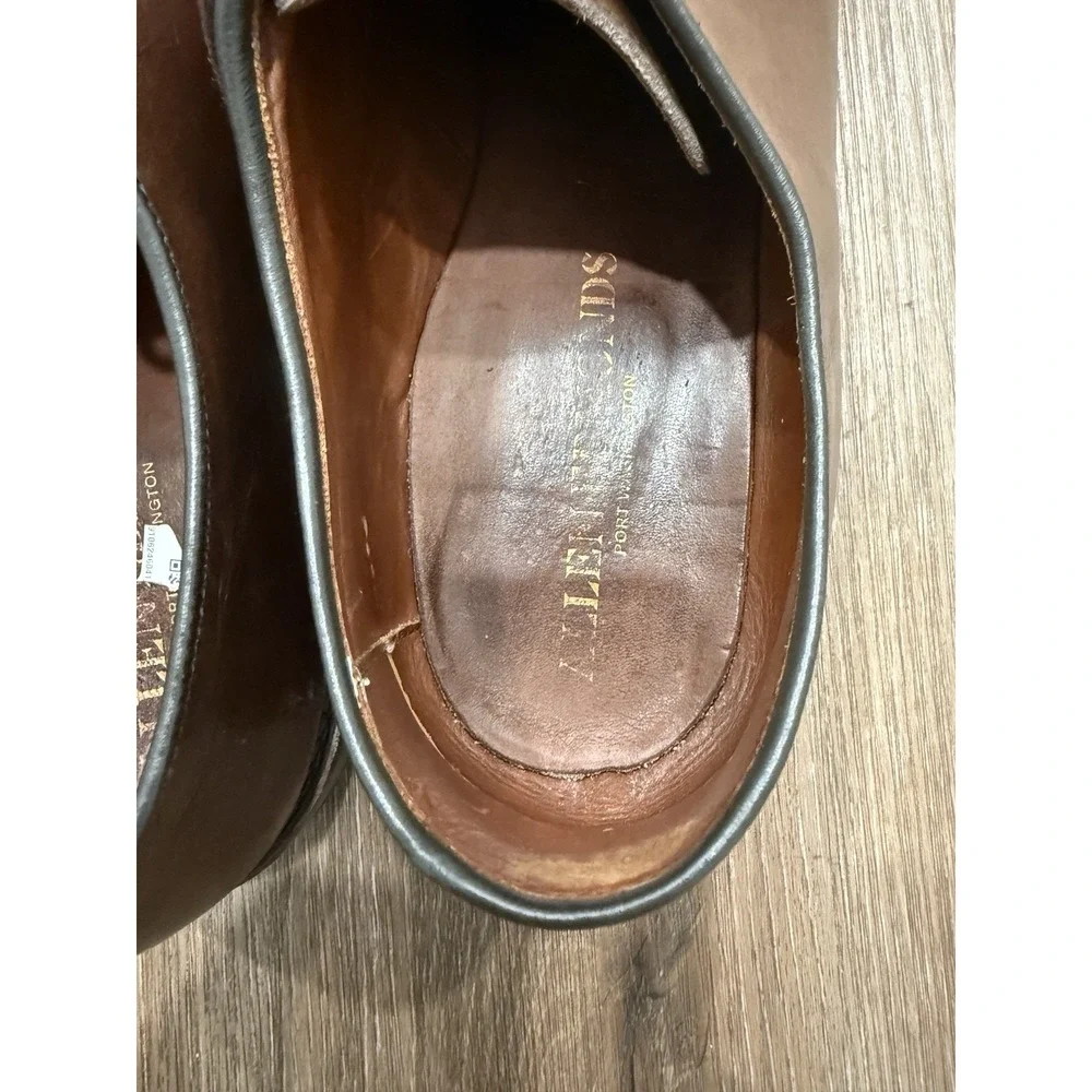 ALLEN EDMONDS Port Washington Black Dress Shoes Mens 13 D‎ bench welt